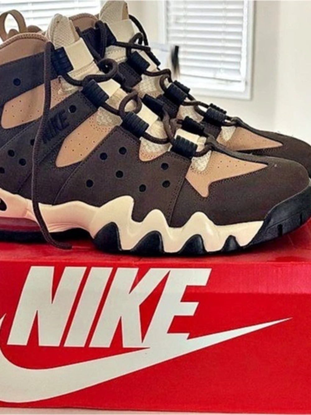 Nike Air Max CB 34 Brown & White Sneakers